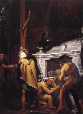 Miravan Breaking Open The Tomb de seus antepassados ​​1772