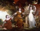 Три дамы, украшающих срок Гименея 1773