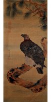 Орел-полуавтоматический - китайской живописи