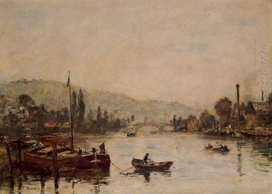 Rouen La Catalina Costa de niebla de la mañana de Santa 1895