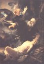 Das Opfer von Abraham 1635