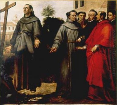 Saint Didace d\'Alcala en extase devant La Croix 1646