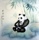 Panda - Peinture chinoise