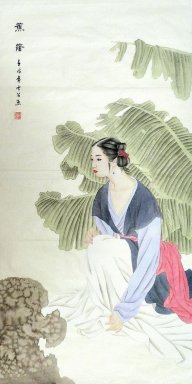 Beautiful Lady - la pintura china