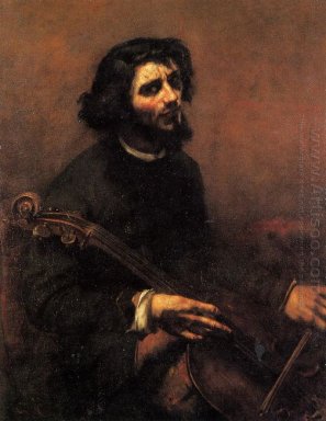 El violoncelista Autorretrato 1847