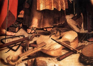 St Cecilia With Saints Detail 1516 1