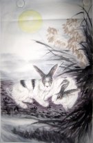 Rabbit - pittura cinese