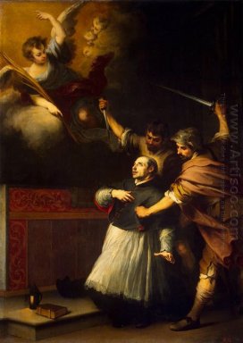 Död av Inquisitor Pedro De Arbués 1664