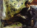 Retrato de Edmond Maitre The Reader 1871