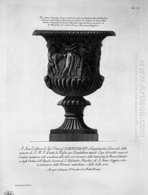Antico Vaso di marmo Great Deal In The Palace Of The Villa Bor