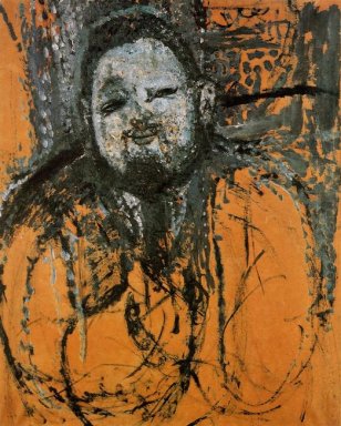porträtt av Diego Rivera 1916