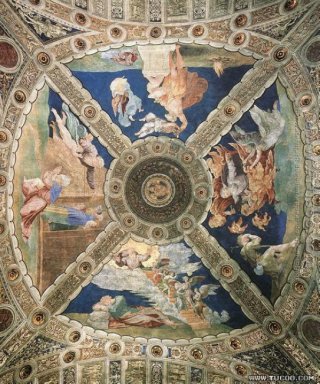 The Stanza Della Segnatura Ceiling