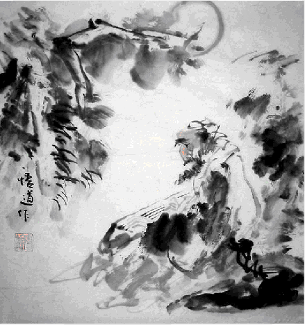 Figure - Peinture chinoise