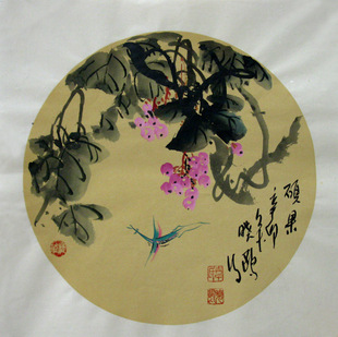 Fleurs - Peinture chinoise