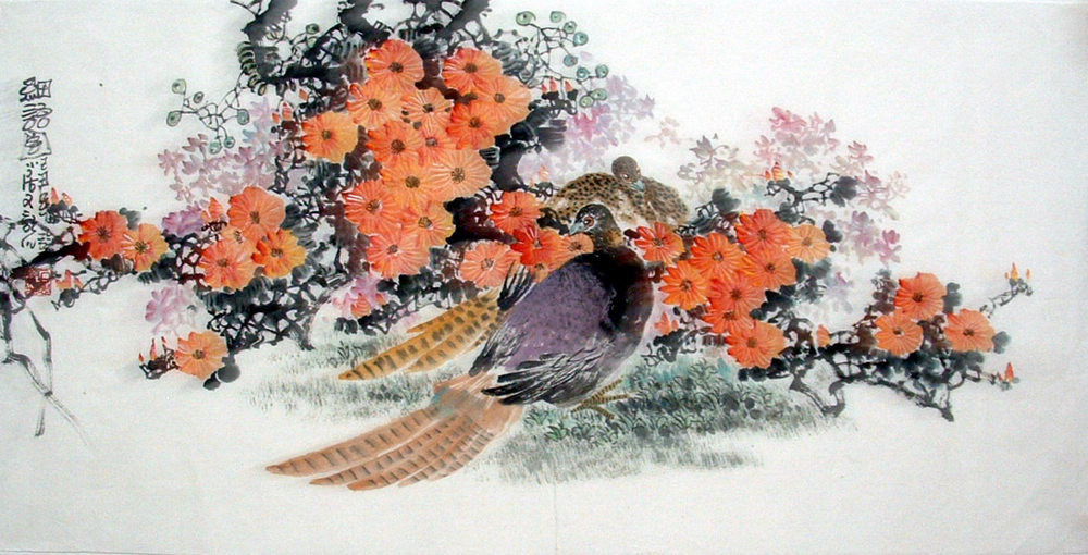 Chinese Birds Painting