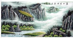 Montagne et de l\'eau - peinture chinoise