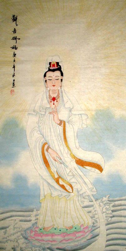 Chinese Buddha Painting 