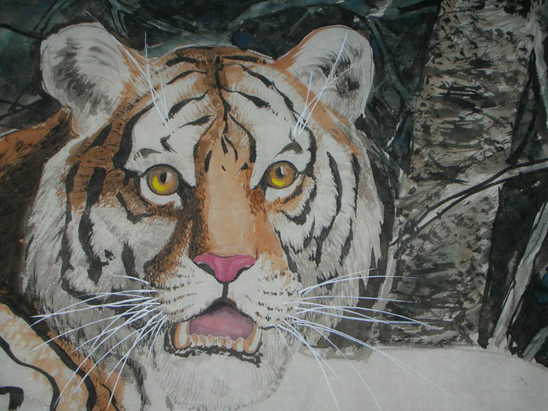 Tiger - Chinese Painting