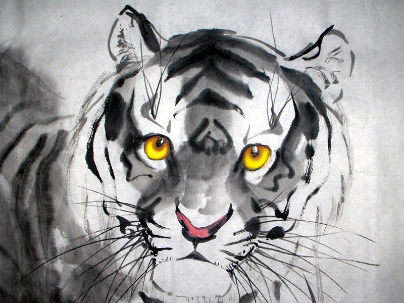 Tiger - Chinese Painting