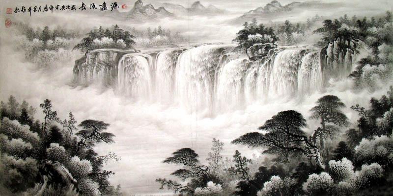 Huangguoshu Waterfall in the spring-CNAG220375