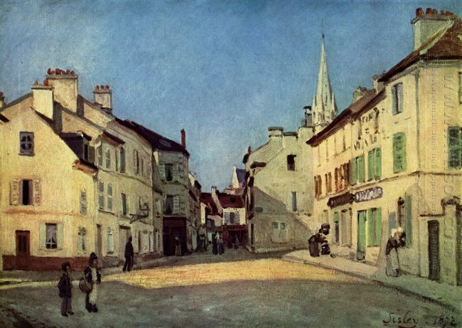 Platz in Argenteuil 1872 by Alfred Sisley