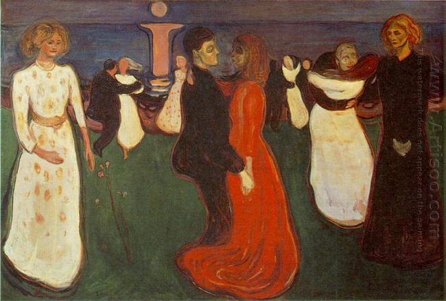Dance Of Life 1900 by Edvard Munch