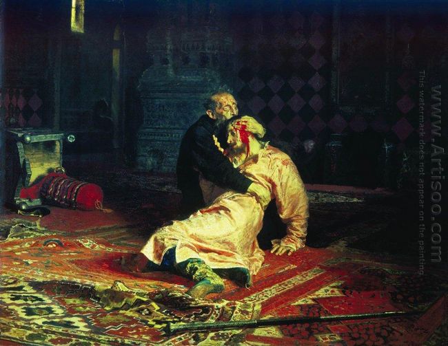 Ivan The Terrible And His Son Ivan On November 16 1581