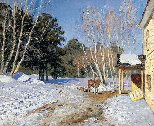 March by Isaac Levitan