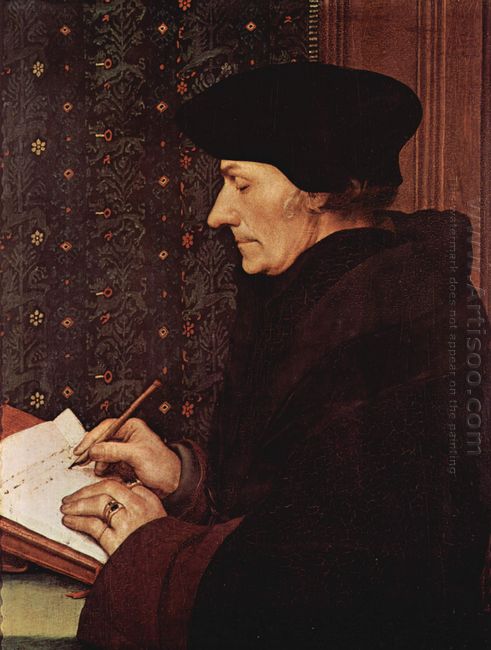 Portrait of Desiderius Erasmus 1523