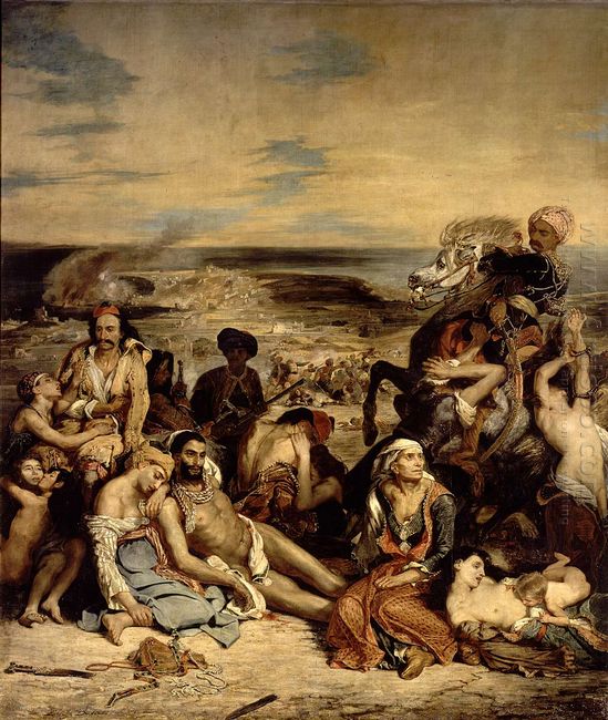 Scenes From The Massacre Of Chios 1822