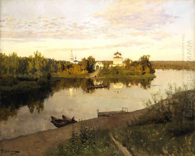 Vesper Chimes 1892 by Isaac Levitan