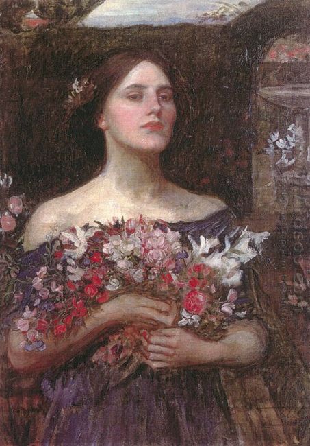 Raccogliere Ye Rosebuds o Ophelia 1908