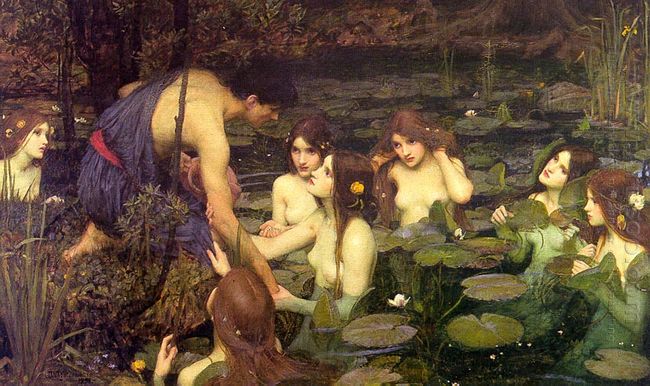 Hylas And The Nymphs 1896 1