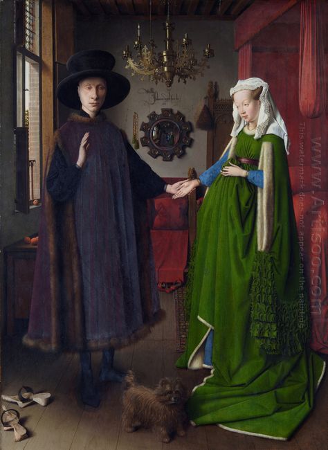 Portrait of Giovanni Arnolfini and His Wife 