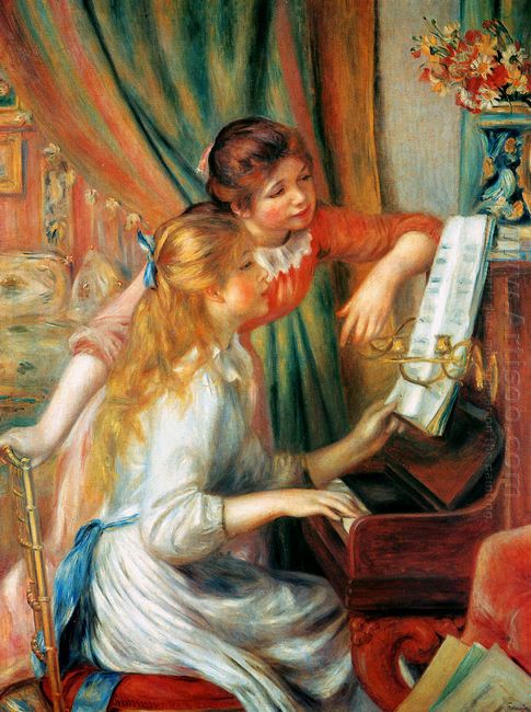 Jeunes filles au piano 1892