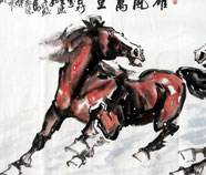 Chinese horse paintings