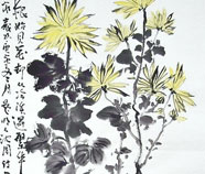 Chinese chrysanthemum paintings