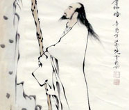 Chinese gao shi paintings