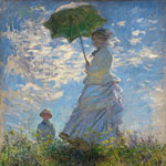 The Promenade Woman With A Parasol