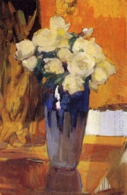 White Roses From The House Garden 1919