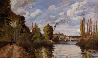 Flussufer in Pontoise 1872