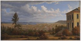 Hobart Town, diambil dari taman di mana saya tinggal