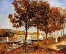 Le pont à Argenteuil En automne 1882