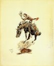 Bucking Horse dan Cowgirl