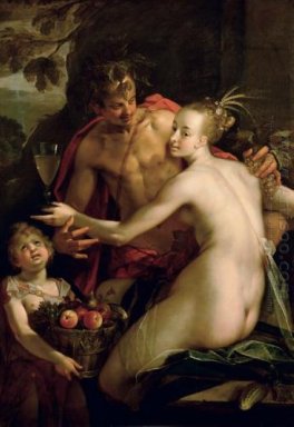 Bacchus, Ceres en Amor