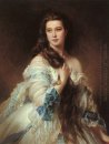 Portret van Madame Rimsky Korsakov Varvara Dmitrievna Mergassov