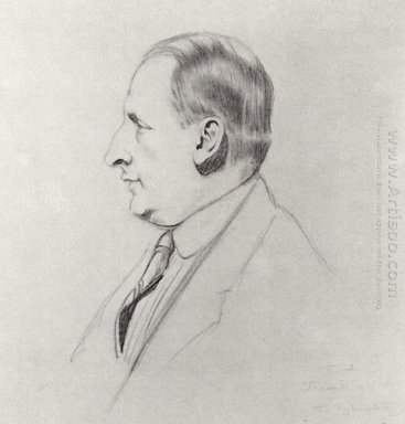 Potret B A Gorin Goryainov 1926