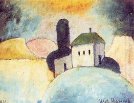 Paisagem com uma casa