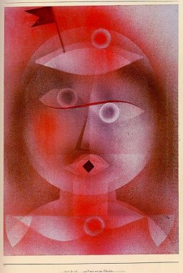 Die Maske mit den kleinen Flagge 1925