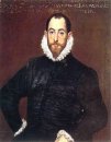 Portrait Of A Gentleman From Casa De Leiva 1580